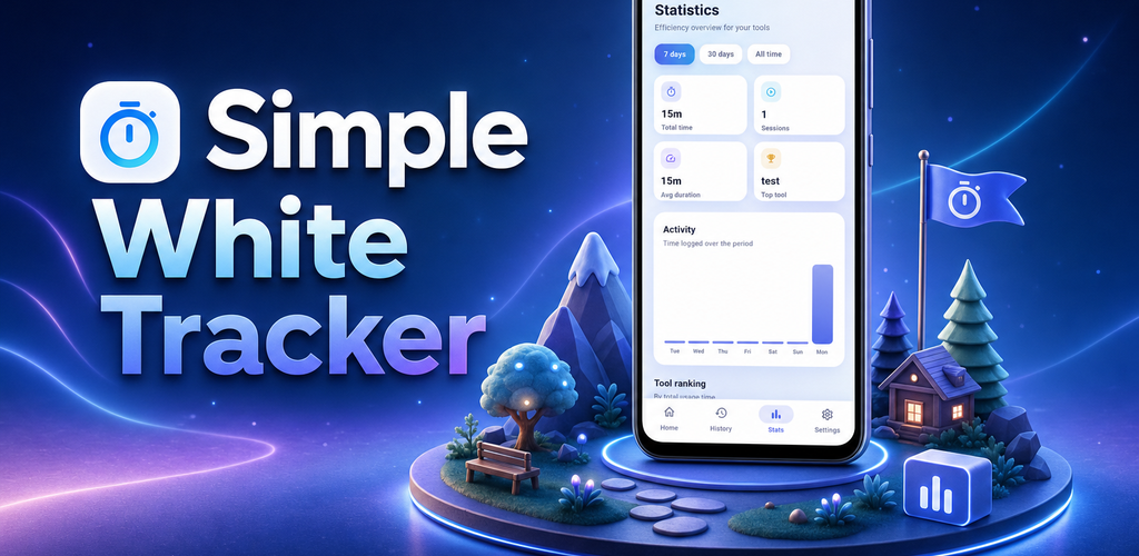 Simple White Tracker promotional artwork